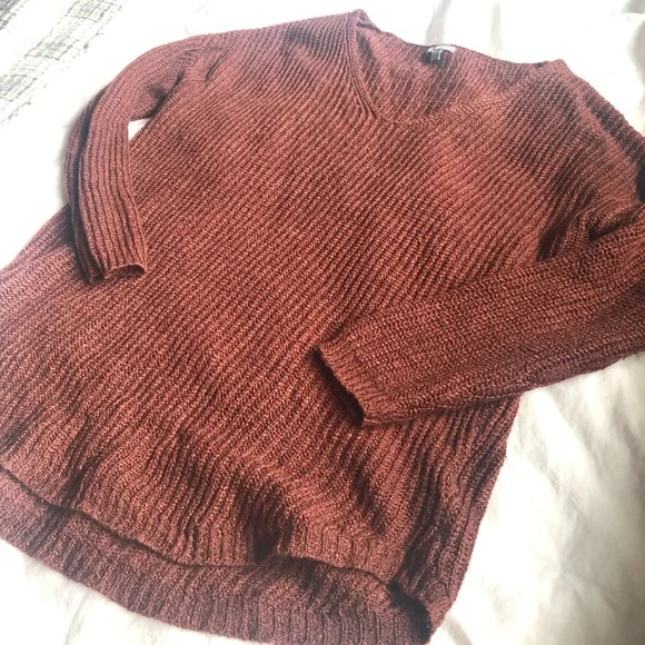 Orange & Red Charlotte Russe Sweaters - Picture 4 of 10